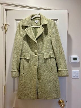Loft Tweed Green Coat